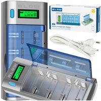 SZYBKA AUTOMATYCZNA ŁADOWARKA BLOW 9V DO BATERII AKUMULATORÓW AA AAA C D