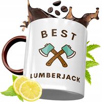 Kubek Bordowy Dla Drwala Na Urodziny Prezent Z Nadrukiem Ze Zdjęciem