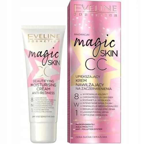 Eveline Magic Skin CC krem na zaczerwienienia 8w1 na Arena.pl