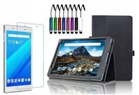 ETUI SKÓRA | LENOVO TAB 4 8 TB-8504x 8504x + SZKŁO