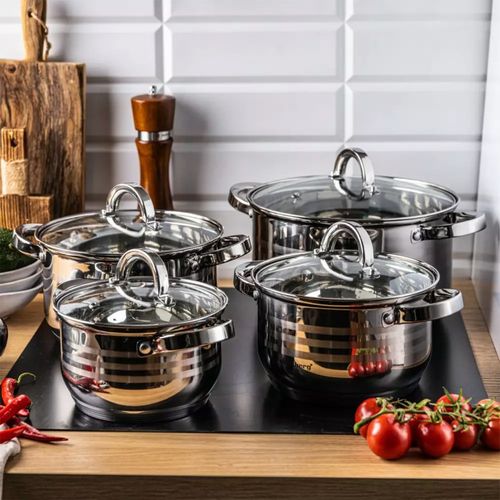 ZESTAW GARNKÓW 8 ELEMENTÓW KLAUSBERG KB-7694 na Arena.pl