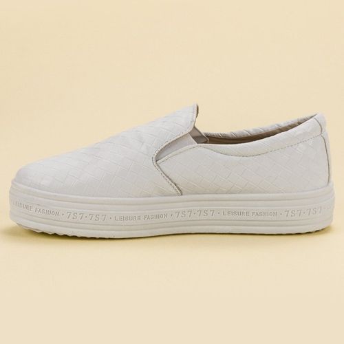 Białe Wsuwane Trampki r.39 na Arena.pl