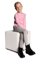 Rajstopy dziewczęce bawełniane ażurowe szare 104-110 YOCLUB