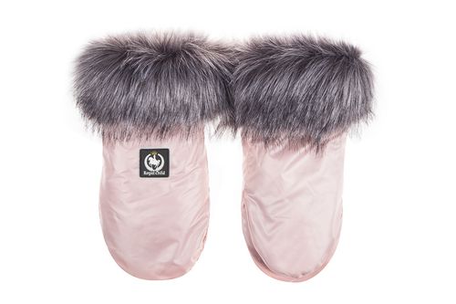 Rękawice do wózka różowy mat na Arena.pl