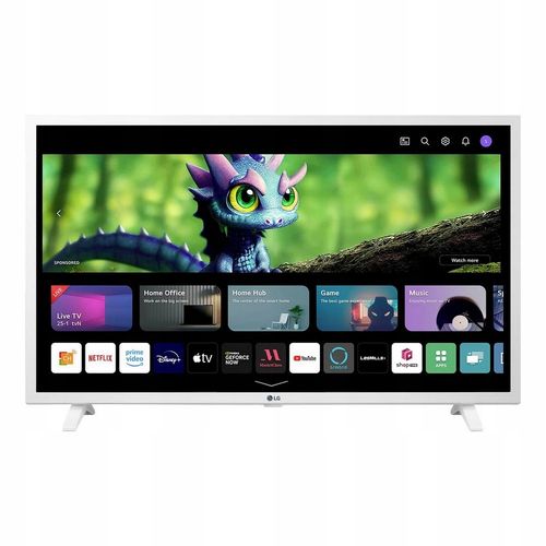 BIAŁY TELEWIZOR LG SMART TV WiFi BT webOS LED FHD 32'' Netflix YouTube 12V na Arena.pl