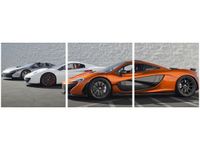 60 90CM OBRAZ 3 ELEM SPOTKANIE MCLAREN AXION23 ŚCIENNY DRUK PŁÓTNO