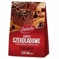 DELECTA Ciasto Czekolad Duża Blacha 670g