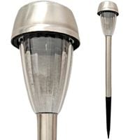 LAMPA SOLARNA 6X39,5CM INOX