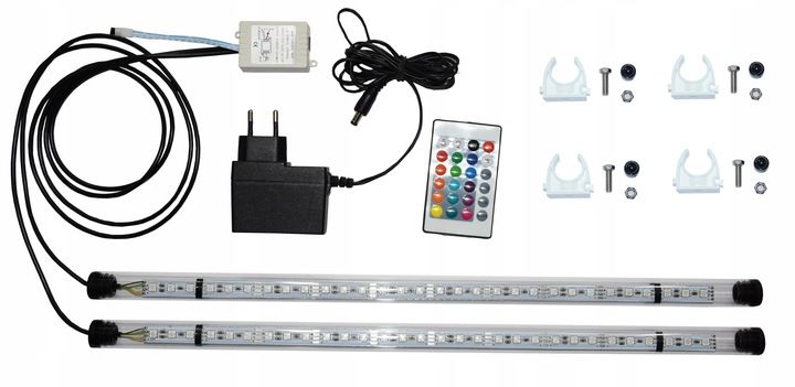 REFLED Świetlówka LED RGB 2 x 90cm akwarium pilot zdjęcie 1
