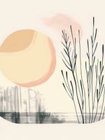 Plakat 15x20cm Pastelowy Wschód