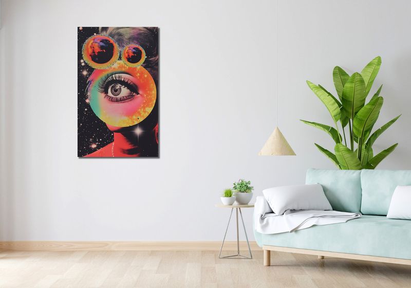 Obraz 60x100cm Oko w Kosmosie zdjęcie 2