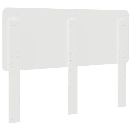 Zagłówek Z zagłówkiem Biały 150 cm Materiał drewnopochodny na Arena.pl