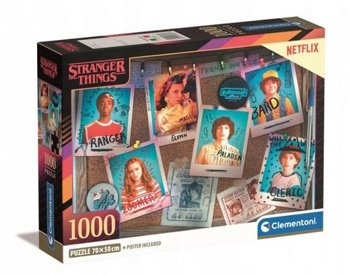 Puzzle 1000 Elementów Compact Netflix Stranger Things na Arena.pl