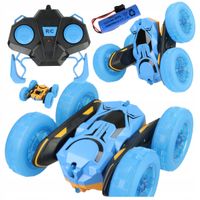 Kaskader Samochód Twister 360 Zdalnie Sterowany Akrobata Auto LED Pilot R/C