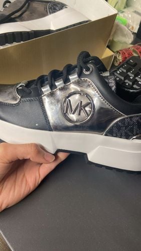 MICHAEL Michael Kors Sneakersy Cosmo Trainer 43R0CSFS1M Czarny r37 na Arena.pl