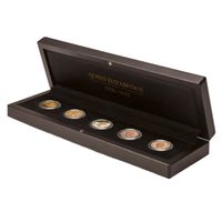 Leuchtturm - Kaseta Volterra 5 x Złoty Suweren ‚Queen Elizabeth II‘