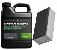 IMPREGNAT BARWIĄCY DO KOSTKI BRUKOWEJ I BETONU ANTRACYT 5L M&M FARBA