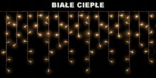 SOPLE 500 LED LAMPKI ZEWNĘTRZNE ŚWIĄTECZNE CIEPŁE 19m TRYTYTKI PROGRAMATOR na Arena.pl