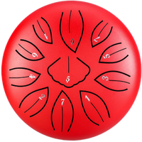 Tongue Drum Mini Ginkgo biloba 6" 11 ton TWG11-6 HLURU-WANGYOU + pałeczki