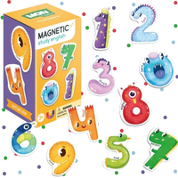 gra edukacyjna magnetyczna liczby magnesy dla dzieci 200204