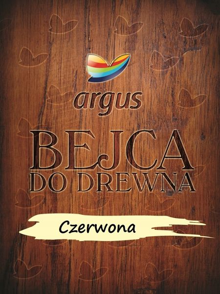 Bejca farba do drewna papieru roślin CZERWONA zdjęcie 1