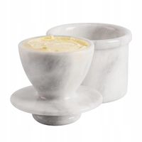 Maselnica francuska z białego marmuru