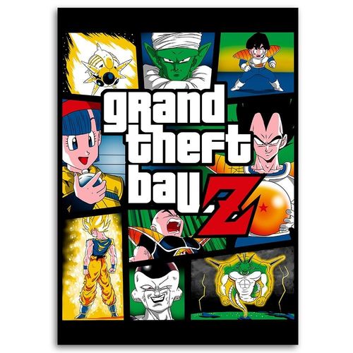 Deco Panel, Grand Theft Ball Z 40x60 na Arena.pl