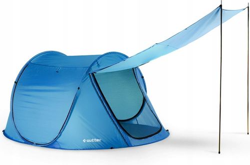 NAMIOT PLAŻOWY SAMOROZKŁADAJĄCY PARAWAN POP UP ZAMYKANY Z DASZKIEM OUTTEC na Arena.pl