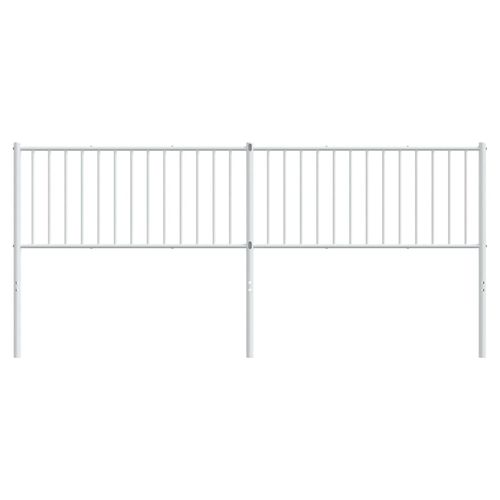Metalowe wezgłowie, białe, 200 cm na Arena.pl