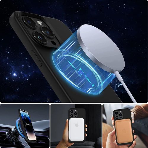 TECH-PROTECT SILICONE MAGSAFE IPHONE 15 MATTE BLACK na Arena.pl