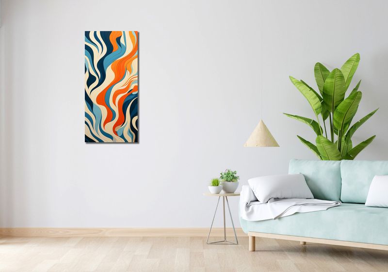 Obraz 40x90cm Oceaniczne Fale zdjęcie 2