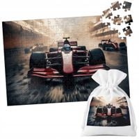 PUZZLE TRADYCYJNE - BOLID F1 WYŚCIGI SPORT - 110 el