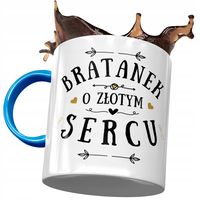 Kubek Błękitny Dla Bratanka Urodziny Prezent Z Nadrukiem Ze Zdjęciem