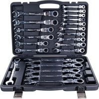 Geko Komplet kluczy łamanych z grzechotką 22el. 6-32mm CrV