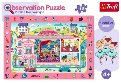 PUZZLE OBSERWACYJNE 70 ELEMENTÓW OPERA TREFL na Arena.pl