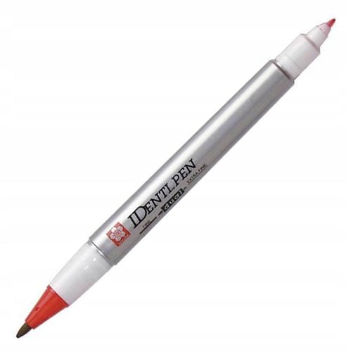 marker identi-pen dual point czerwony, sakura na Arena.pl