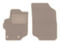 Dywaniki welurowe przód beżowe Citroen C-Elysee 2012- sedan