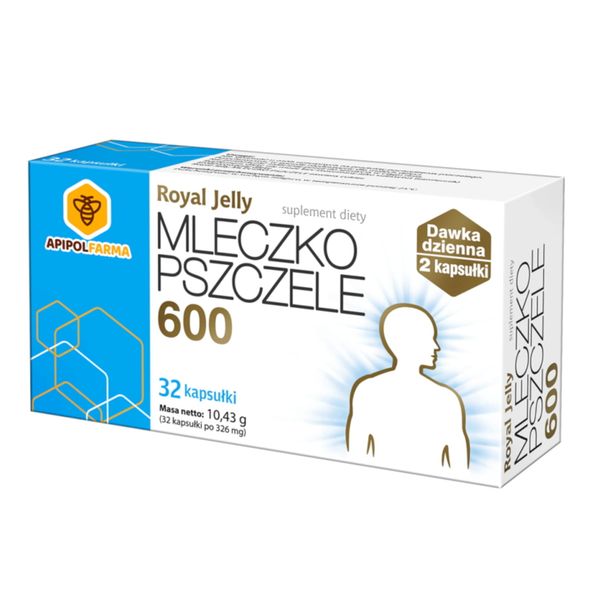Royal Jelly - Mleczko pszczele 600 32kap zdjęcie 1