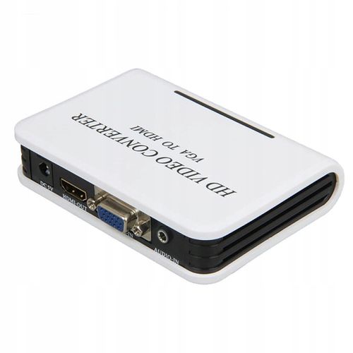 Adapter Konwerter Audio VGA do HDMI Full HD jack na Arena.pl