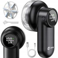 GOLARKA DO UBRAŃ AKUMULATOROWA + USB-C WSKAŹNIK BATERII 6 OSTRZY + 3