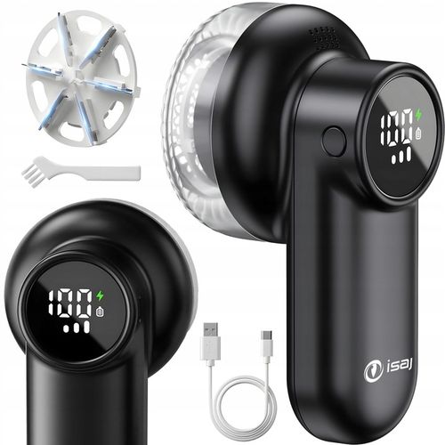 GOLARKA DO UBRAŃ AKUMULATOROWA + USB-C WSKAŹNIK BATERII 6 OSTRZY + 3 na Arena.pl