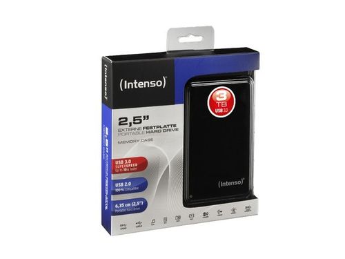 Intenso Dysk 2.5'' 3TB USB 3.0 MemoryCase czarny na Arena.pl