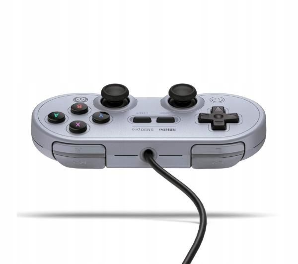 Kontroler przewodowy 8BITDO SN30 Pro Szary zdjęcie 7