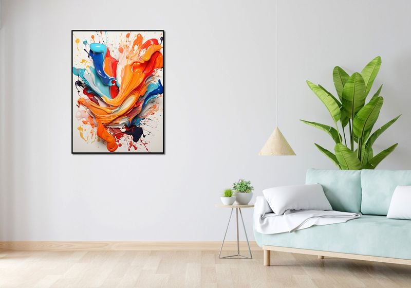 Plakat 75x100cm Taneczne Fale zdjęcie 4