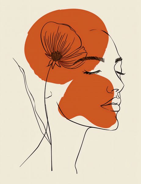 Plakat 50x65cm Ciepło Kwiatu zdjęcie 1