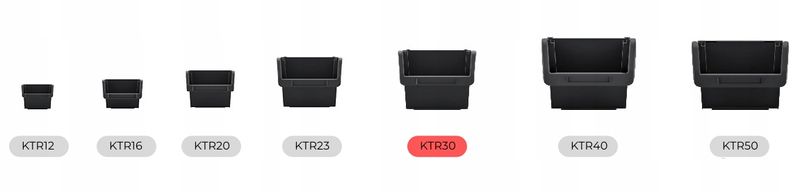 15 szt. KTR30 pojemnik warsztatowy kuweta zdjęcie 4