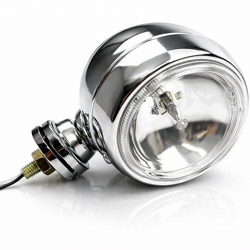 Halogeny Reflektory Motocyklowe Lightbar Chrom H3 Przełącznik USB 5V 2A na Arena.pl