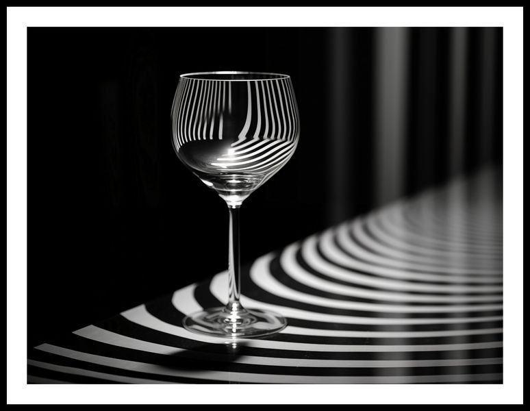 Plakat 80x60cm Refleksje nad Szkłem zdjęcie 3
