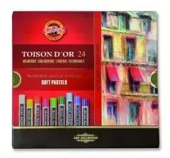 Kredki Pastele suche Toison D'or 24 kolory zdjęcie 1