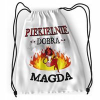 Plecak Dla Magdy Sportowy Szkolny Worek Torba Z Nadrukiem Ze Zdjęciem